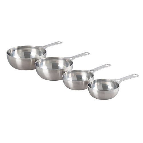 4pc Stainless Steel Batch Baking Measuring Cups_0