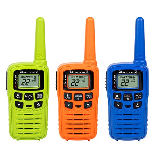 Multi-Color X-Talker Two Way Radio 3 Pack_0
