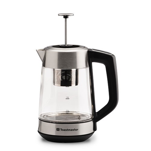 1.7L Cordless Glass Kettle w/ Infuser_0