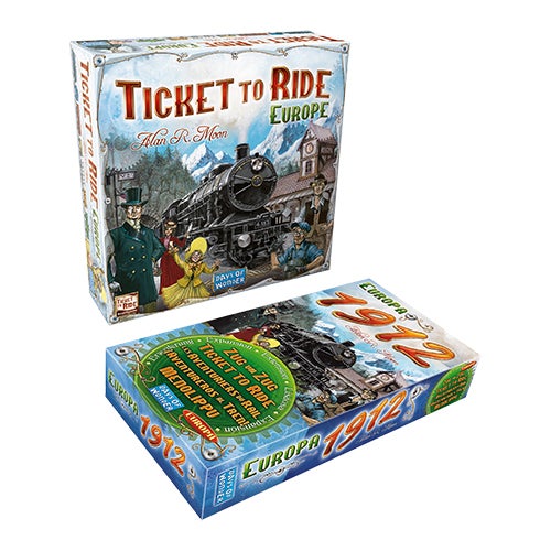 Ticket to Ride Board Game w/ Europa 1912 Expansion_0