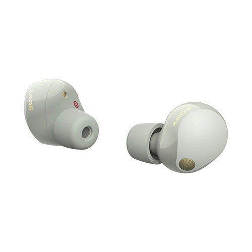 XM5 The Best Truly Wireless Noise Canceling Earbuds, Silver_0