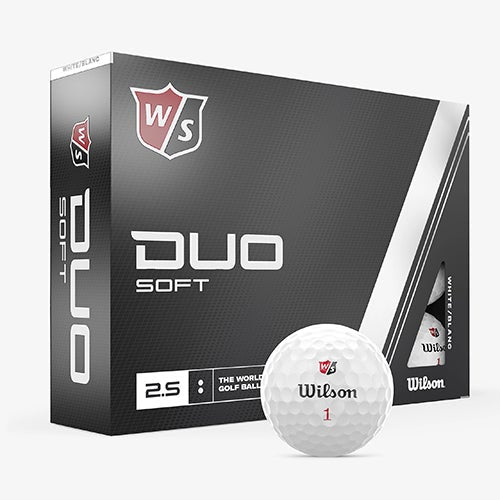 Duo Soft White Golf Balls - 12 Balls_0