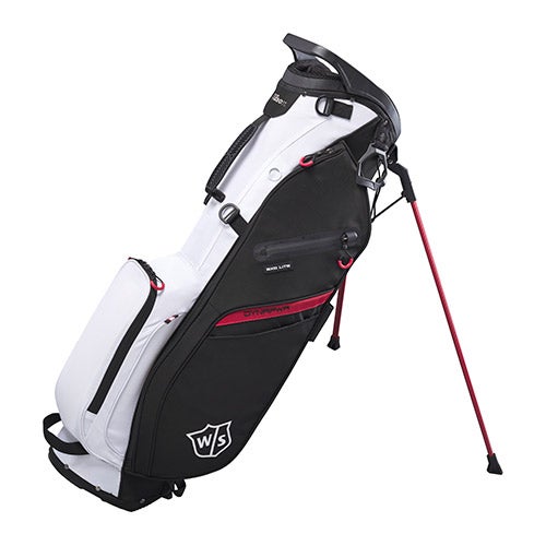 EXO Lite Stand Golf Bag, Black/Red/White_0
