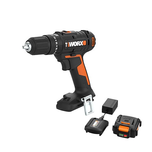 20V 1/2" Cordless Hammer Drill w/ Battery & Charger_0