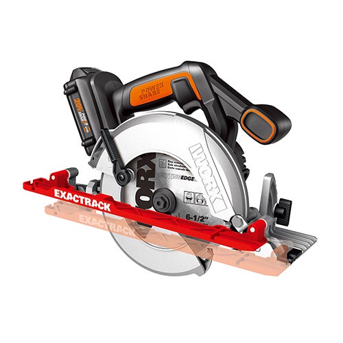 ExacTrack 20V 6.5" Circular Saw w/ Battery & Charger_0