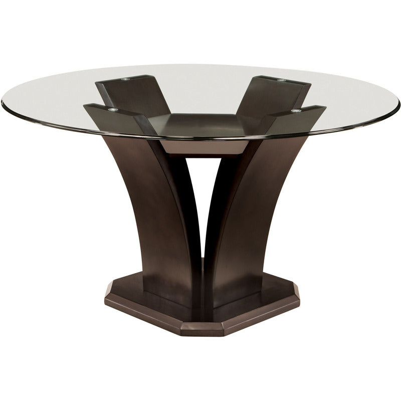 Venice 54" Glass Dining Table_0