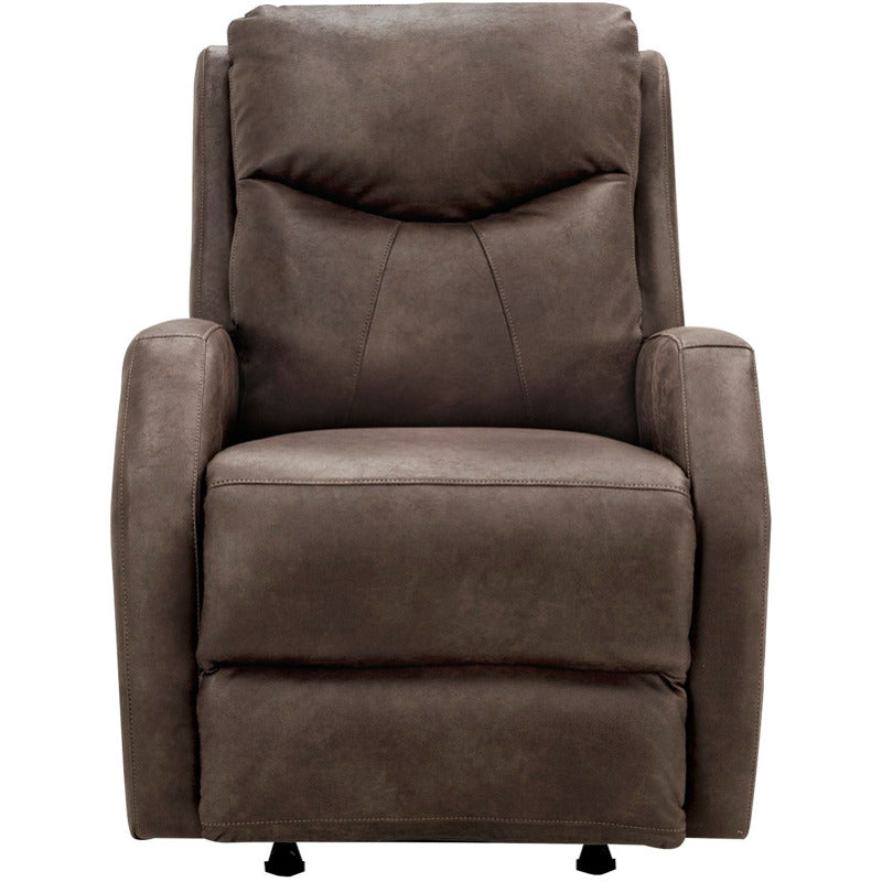 Leon Microfiber Power Recliner w/ Power Headrest, Lumbar, Heat & Massage_0