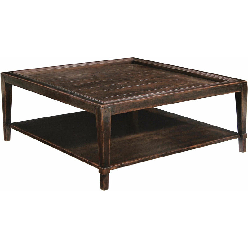 Vintage Patina Square Coffee Table_0