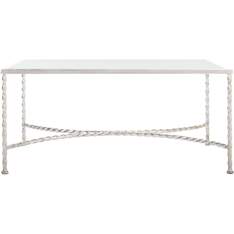 Alecto Silver Leaf Glass Coffee Table_0