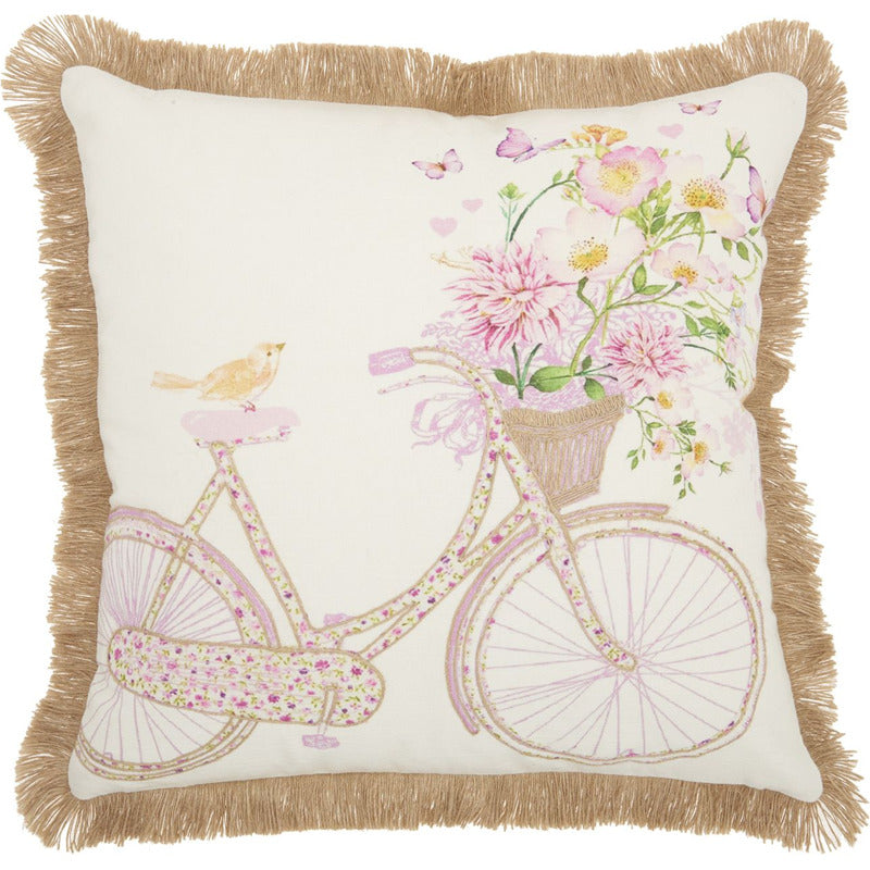 Mina Victory Bicycle Throw Pillow_0