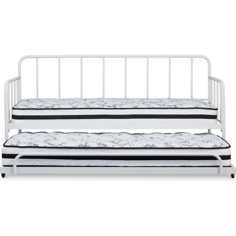 Trentlore Twin Metal Day Bed with Trundle_0