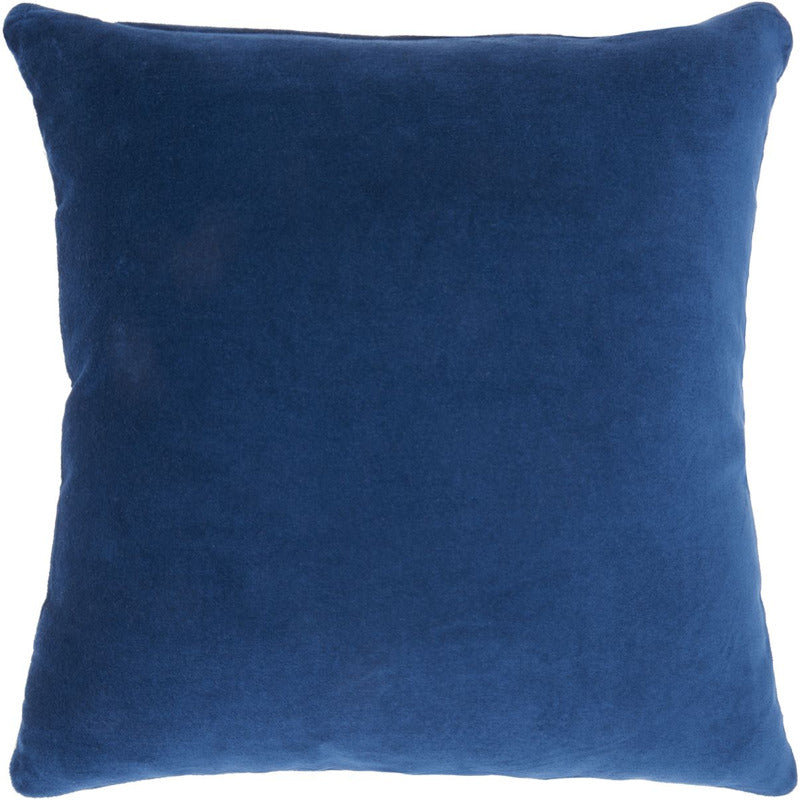 Nourison Solid Velvet Throw Pillow_0