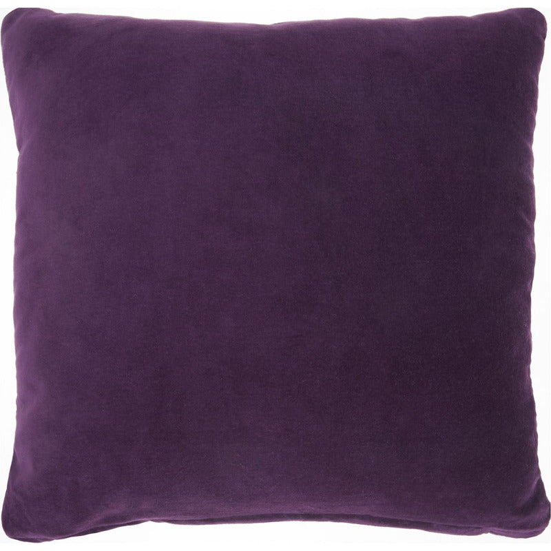 Nourison Solid Velvet Throw Pillow_0