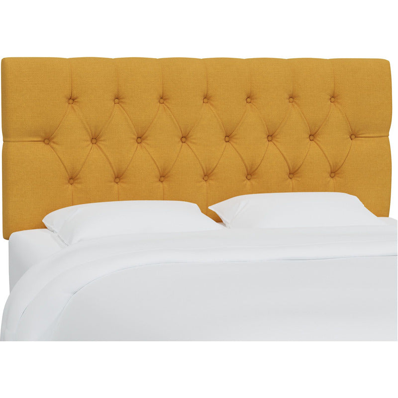 Blanchard Diamond Tufted Square Headboard_0