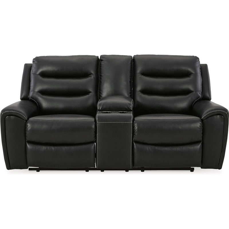 Warlin Power Reclining Loveseat with Console_0