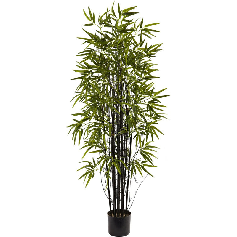 5ft. Black Bamboo Artificial Tree_0