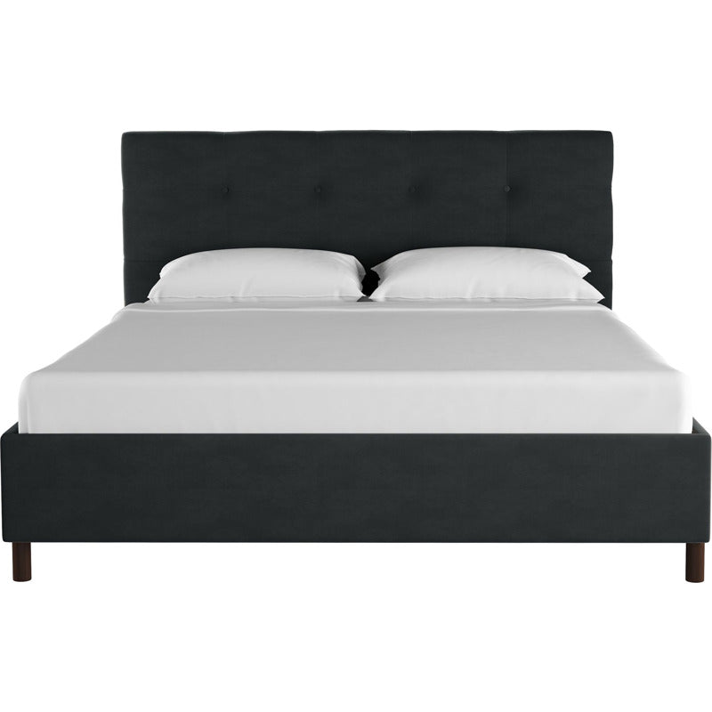 Luna Tufted Platform Bed_0