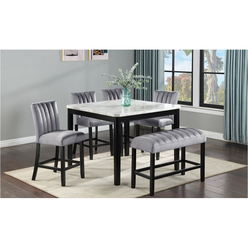Pascal Counter Height 6-PC. Dining Set with Bench_0