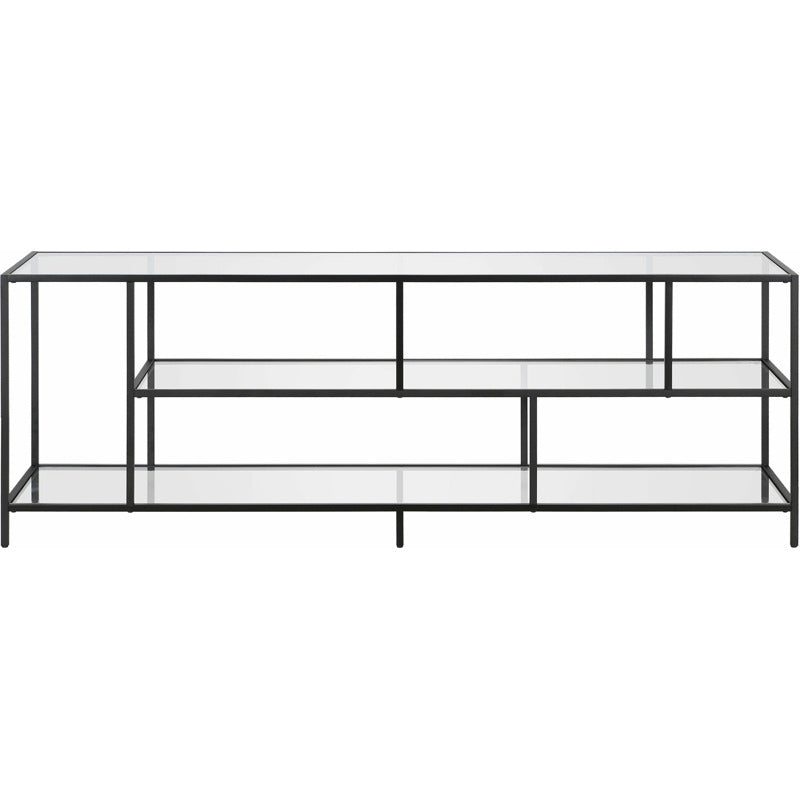 Zinnia 70" TV Stand with Glass Shelves_0