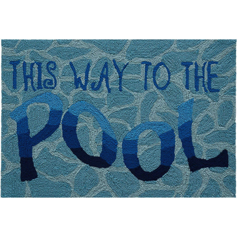 Liora Manne This Way To The Pool Front Porch Rug_0