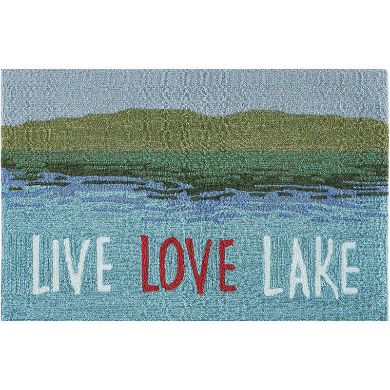 Liora Manne Live Love Lake Front Porch Rug_0