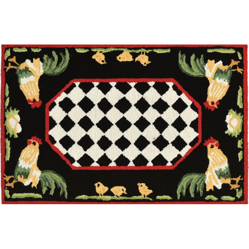 Liora Manne Rooster Front Porch Rug_0