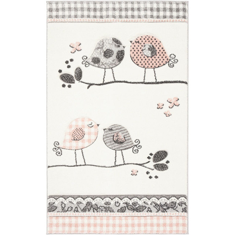 Carousel Birds Kids Area Rug_0