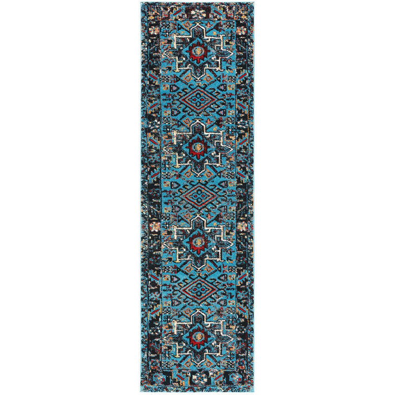 Darius Light Blue Runner Rug_0