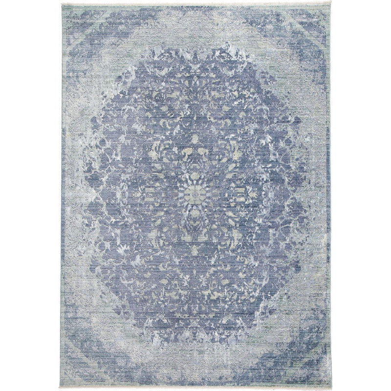 Cecily Luxury Distressed Medallion Area Rug_0