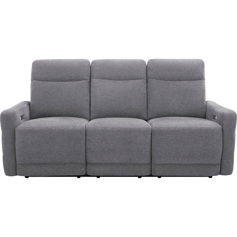 Yardley Chenille Power Sofa with Power Headrest and Lay Flat_0