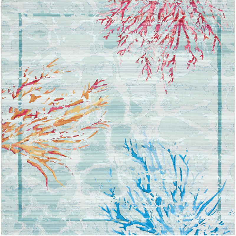 Barbados Coral Indoor/Outdoor Area Rug_0