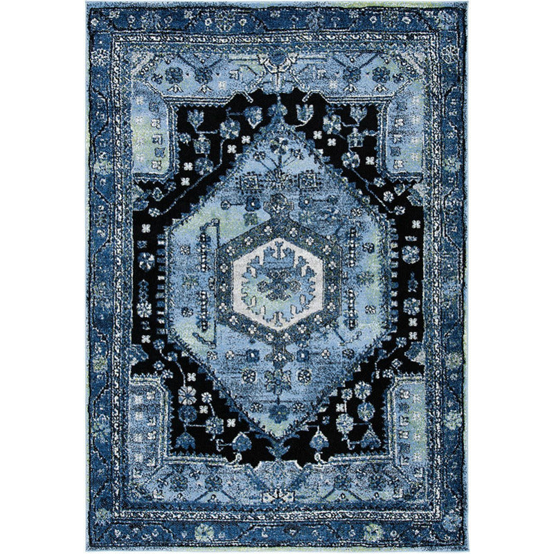 Hamadan Light Blue Area Rug_0