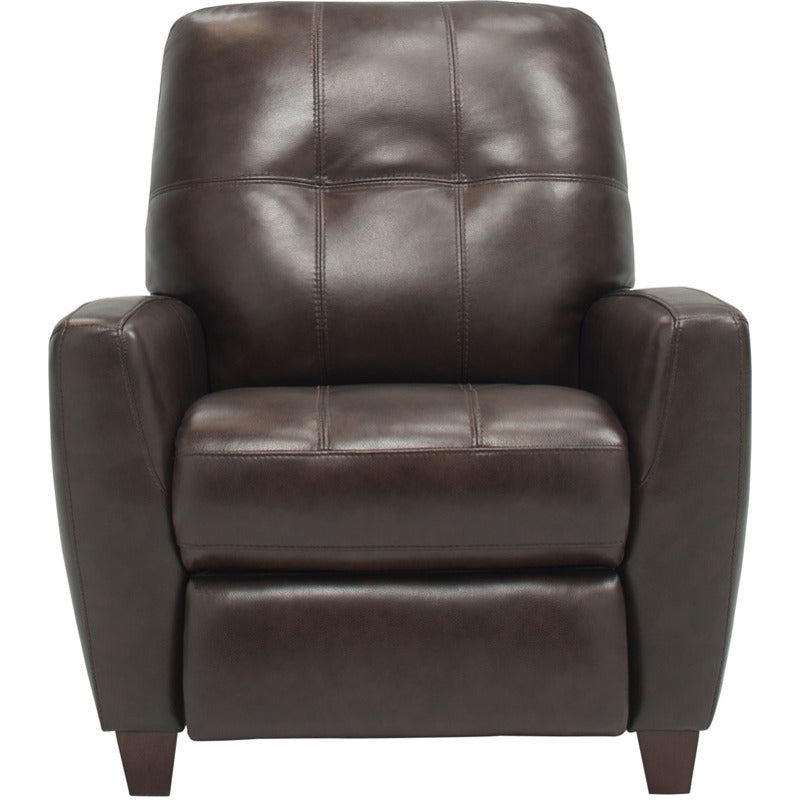 Gino Leather Pushback Recliner_0