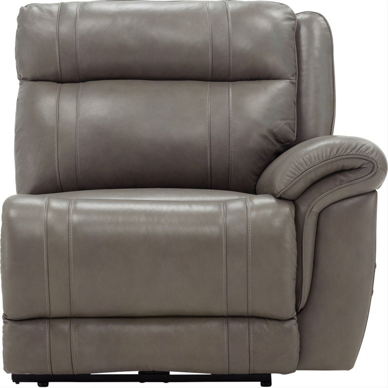 Ridgewood Leather Right Arm Facing Power Recliner_0