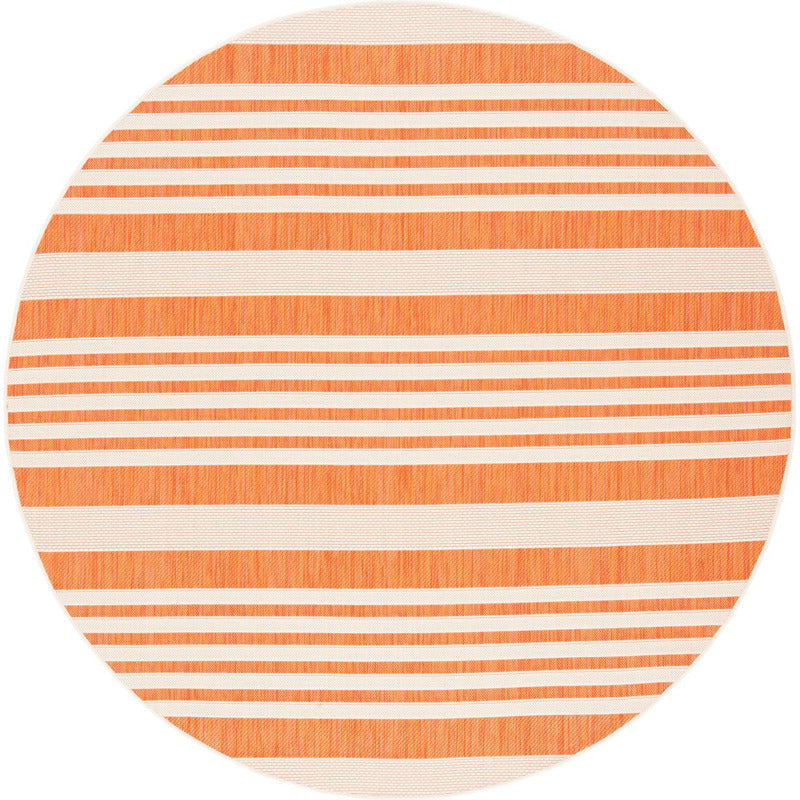 Courtyard Indoor/Outdoor Area Rug Round_0