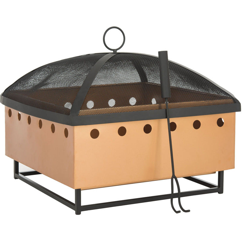 Suave Square Outdoor Fire Pit_0