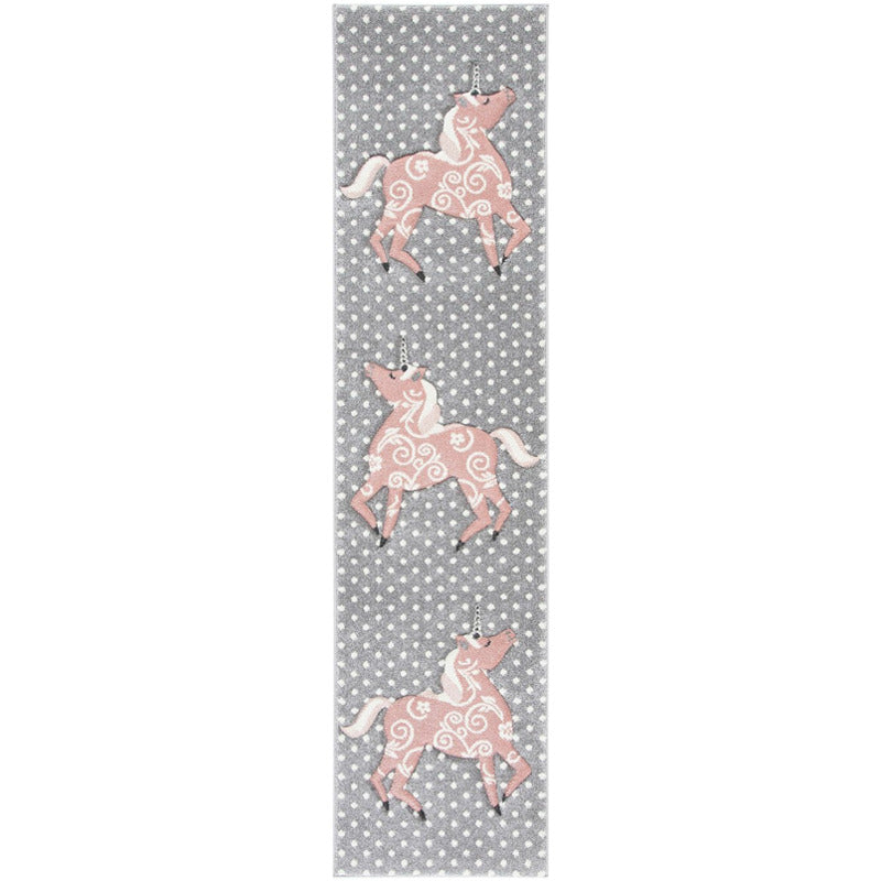 Carousel Unicorn Kids Runner Rug_0