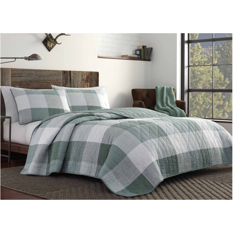 Boulder Plaid 3-pc. Quilt Set_0