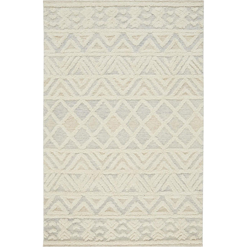 Anica Moroccan Chevorn Wool Tufted Area Rug_0