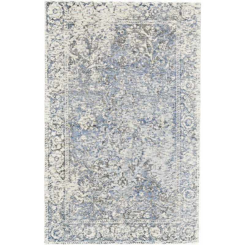 Reagan Distressed Ornamental Wool Area Rug_0