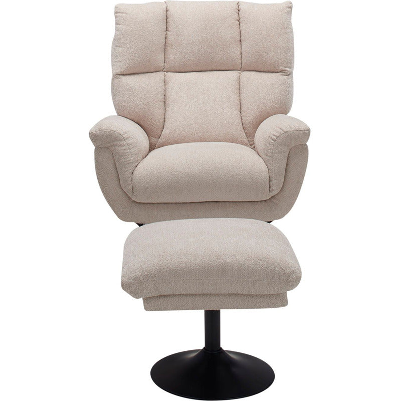 Elles Swivel Recliner w/Ottoman_0