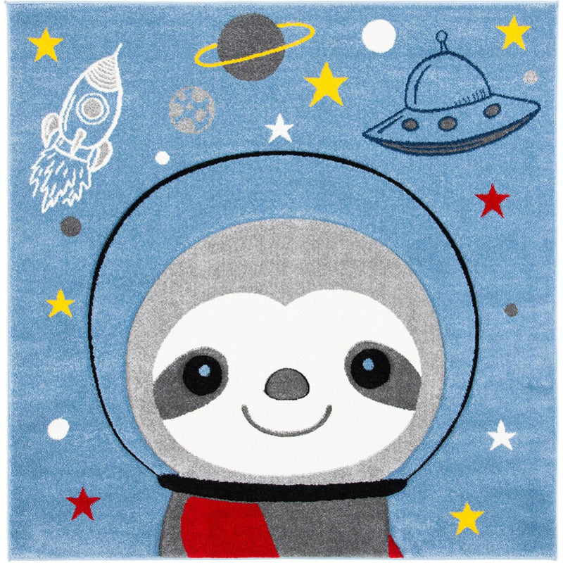 Carousel Sloth Kids Area Rug_0