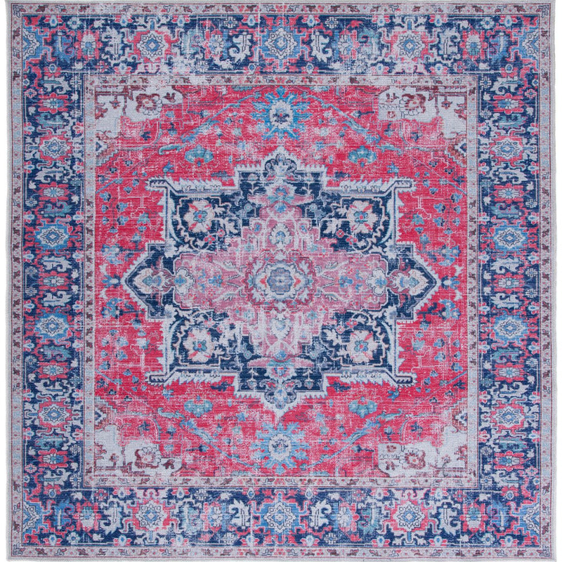 Serapi Red & Royal Rug_0