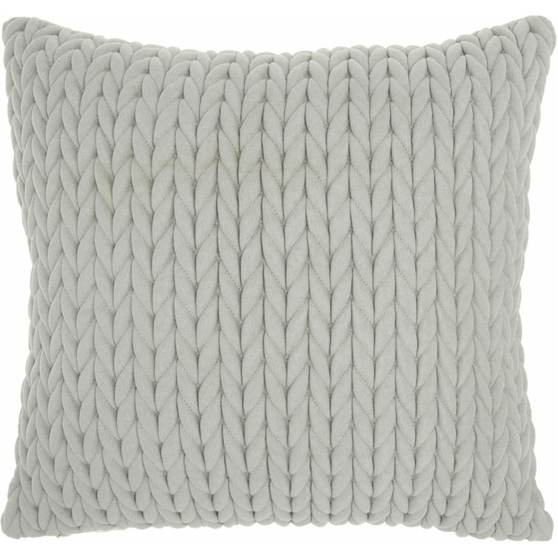 Nourison Quilted Chevron Throw Pillow_0