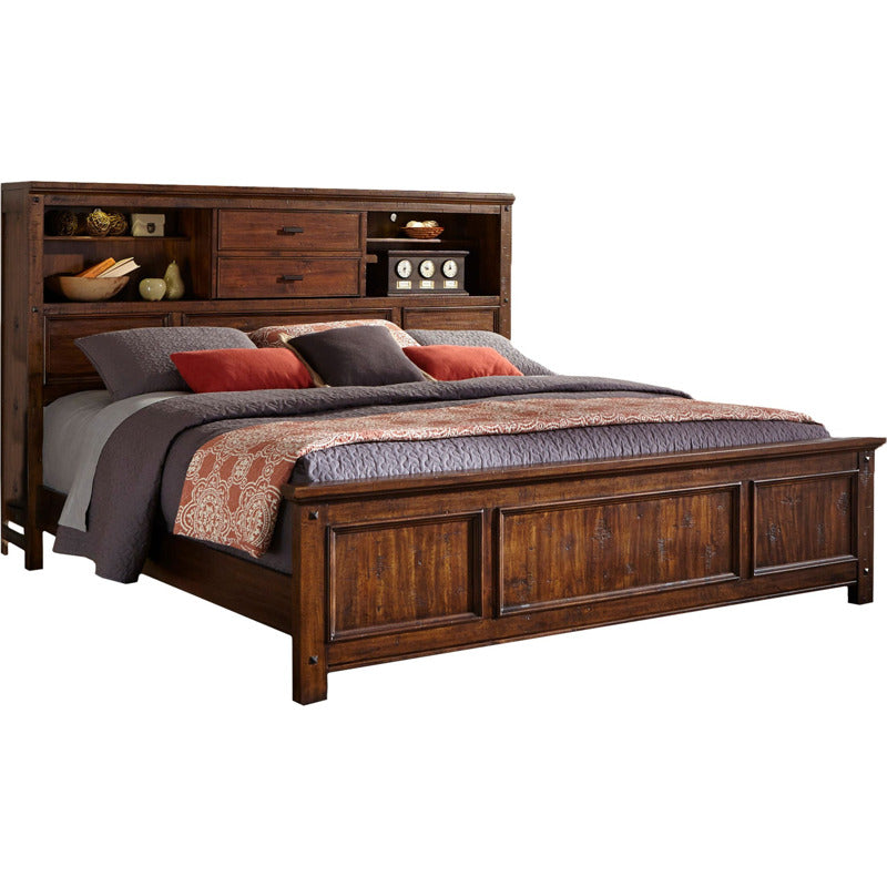 Wolf Creek King Bookcase Bed_0