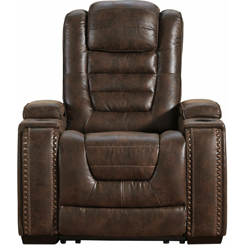 Game Zone Power Recliner with Adjustable Headrest_0