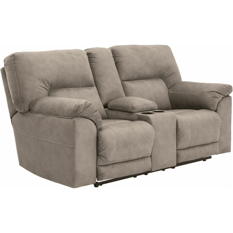 Cavalcade Double Recliner Loveseat w/Console_0