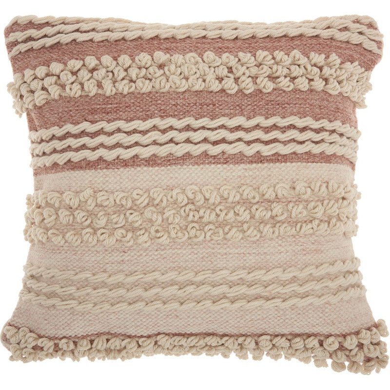 Mina Victory Texture Stripes Throw Pillow_0