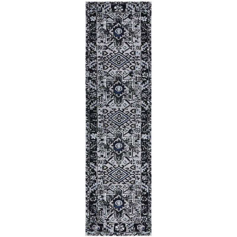 Darius Light Grey Runner Rug_0