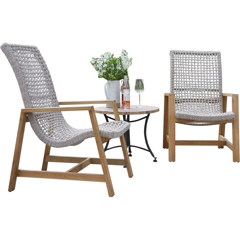 Nautical 3 pc. Lounge Set with Sandstone Accent Table_0